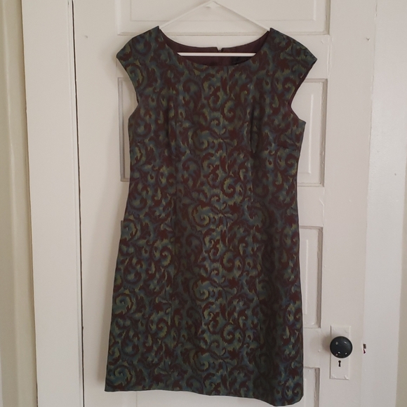 Jacquard Sheath Dress - Picture 1 of 4